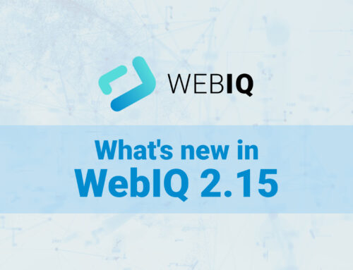 Das ist neu in WebIQ 2.15